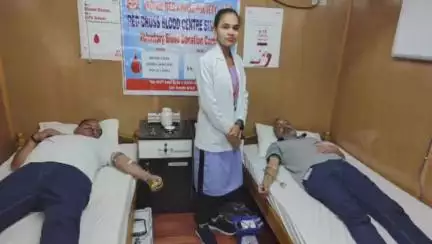 सिंगरौली: अदाणी समूह के कर्मचारियों ने रक्तदान शिविर में किया 855 यूनिट स्वैच्छिक रक्तदान