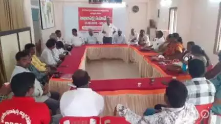 జూలై 9న దేశవ్యాప్త సమ్మెను జయప్రదం చేద్దామని నారాయణపురంలో అఖిలపక్ష నాయకులు పిలుపు