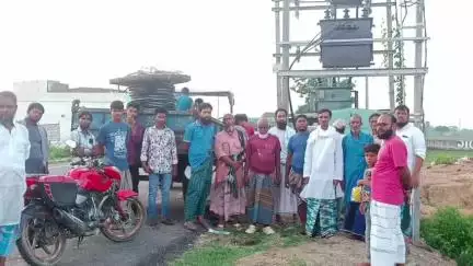 महागामा: दिग्घी पंचायत में दो नए ट्रांसफार्मर लगे, ग्रामीणों में खुशी, मंत्री दीपिका पांडे सिंह के प्रयास से हुआ संभव