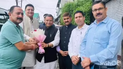 धर्मशाला: धर्मशाला में जिला भाजपा द्वारा आयोजित संगोष्ठी में भाजपा विधायक सुधीर शर्मा ने लिया भाग