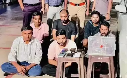 વડોદરા પશ્ચિમ: વહેલ માછલીની ઉલટી વેચવા ફરતા છ શખ્સોની ધરપકડ.