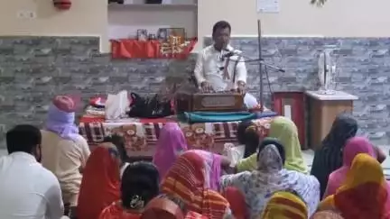 जहानाबाद: जहानाबाद के मलहचक रोड पर श्रीराम कथा का भव्य आयोजन, आस्था में डूबे लोग