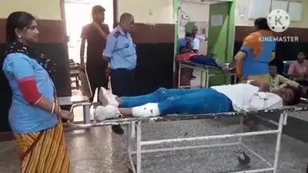 पारू: पारु थाना क्षेत्र में पुलिस और अपराधियों की मुठभेड़, दो अपराधी गोली लगने से घायल