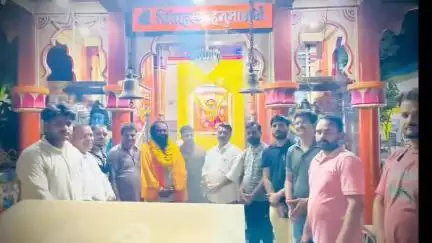 ब्यावरा: देवास से बूढ़ा अमरनाथ यात्रा पर जा रहे बजरंग दल के पूर्व जिला संयोजक का ब्यावरा में भव्य स्वागत