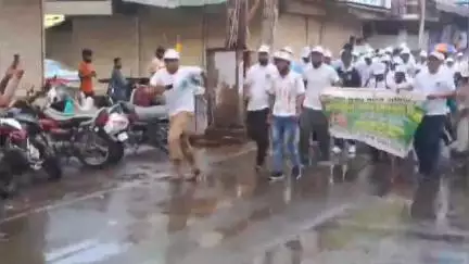 हरदा: हरदा में नशा मुक्ति के लिए मैराथन दौड़, सामाजिक संदेश के साथ युवाओं ने दिखाई भागीदारी