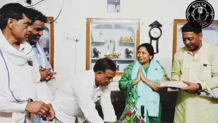 नव नियुक्त भाजपा जिला अध्यक्ष लक्ष्मी रेला ने कहीं बड़ी बात, साधारण महिला कार्यकर्ता पर जाताया पार्टी ने विश्वास, सभी को लेकर चलेंगे  साथ
