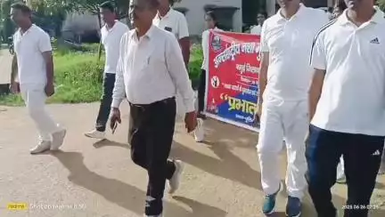 अंतरराष्ट्रीय नशामुक्ति दिवस के अवसर पर जमुई पुलिस द्वारा नशामुक्ति जागरूकता अभियान चलाया गया।