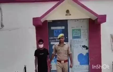 हरदोई: थाना साइबर क्राइम पुलिस ने आईटी एक्ट से संबंधित अभियुक्त आशीष को किया गिरफ्तार