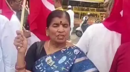 ಕಲಬುರಗಿ: ಬಲವಂತದ ಭೂಸ್ವಾಧೀನ ವಿರೋಧಿಸಿದ ರೈತರ ಬಂಧನ: ನಗರದಲ್ಲಿ ಸರ್ಕಾರದ ಕ್ರಮ‌ ಖಂಡಿಸಿ ಪ್ರತಿಭಟನೆ