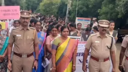 ஒட்டன்சத்திரம்: நகர் பகுதியில் போதை விழிப்புணர்வு பேரணி