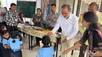 વિજાપુર: વિજાપુર પીએમ શ્રી ડાભલા અને વસઇ પ્રાથમિક શાળાઓ મા ધારાસભ્ય સીજે ચાવડાએ બાળકો ને પ્રવેશ કરાવ્યો
