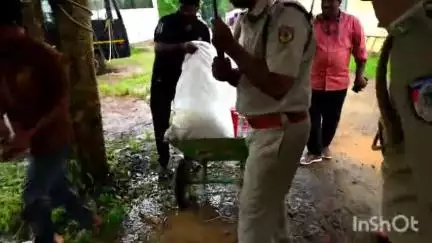 കോഴഞ്ചേരി: 32 കിലോയോളം കഞ്ചാവ് പൊലീസ് ക്യാമ്പിൽ കൂട്ടിയിട്ട് കത്തിച്ചു, നശിപ്പിച്ചത് ജില്ലയിൽ വീവിധ കേസുകളിൽ പിടികൂടിയ കഞ്ചാവ്