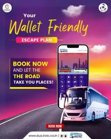 Explore new destinations with IRCTC Bus Bookings Services for pocket-friendly trips. Volvo, AC, Non-AC, or Sleeper– whatever suits your needs. Confirm your tickets today!
www.bus.irctc.co.in