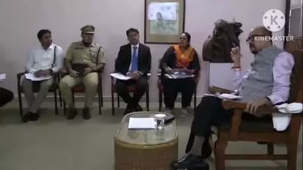 प्रदेश के राज्यपाल ने सोनपुरी ग्राम के विकास कार्यों की समीक्षा की, अधिकारियों को दिए आवश्यक निर्देश