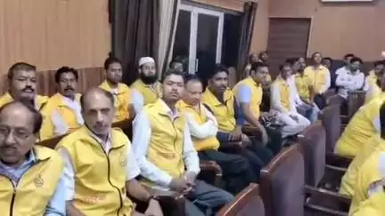 मुरादाबाद: नागरिक सुरक्षा स्वयंसेवकों के साथ बैठक का आयोजन किया गया