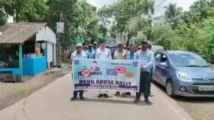 কাঁকসা: বিশ্ব মাদক বিরোধী দিবস উপলক্ষ্যে কাঁকসা থানা থেকে অনুষ্ঠিত হলো শোভাযাত্রা,উপস্থিত কাঁকসার ACP ও IC