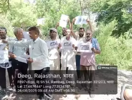 डीग: कृषि उपज मंडी डीग में अंतर्राष्ट्रीय नशा निरोधक दिवस के अवसर पर विधिक शिविर का आयोजन हुआ