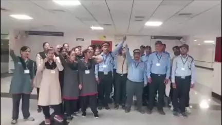 इंदौर: सुपर स्पेशलिटी और एमवाय में सिक्योरिटी गार्ड की हड़ताल, निजी कर्मचारियों को दो माह से नहीं मिली सैलरी