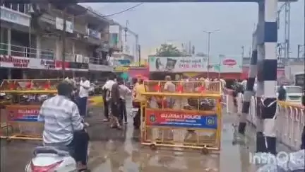મહેસાણામાં સામાન્ય વરસાદમાં શહેરના મોટાભાગના વિસ્તારોમાં પાણી ભરાયા, ગોપીનાળુ થયું ઓવરફ્લો
