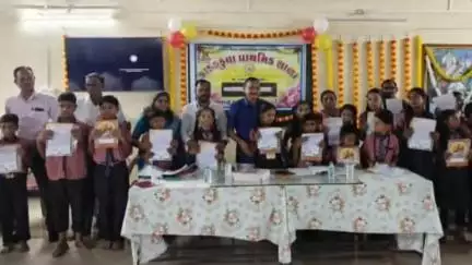 ધરમપુર: કાકડકુવા પ્રાથમિક શાળામાં કન્યા કેળવણી મહોત્સવ કાર્યક્રમમાં ધારાસભ્ય અરવિંદભાઈ પટેલે હાજરી આપી