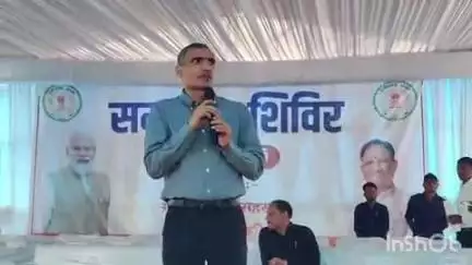 थानखम्हरिया: सहसपुर में सुशासन तिहार के समाधान शिविर में साजा विधायक ईश्वर साहू और कलेक्टर रणबीर शर्मा हुए शामिल