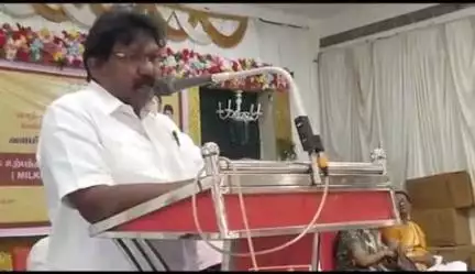 வேப்பந்தட்டை: பால் உற்பத்தியில் பெரம்பலூர் மாவட்டம் தமிழகத்தில் முதலிடம், கிருஷ்ணாபுரம் விழாவில் எம்எல்ஏ பிரபாகரன் பெருமிதம்