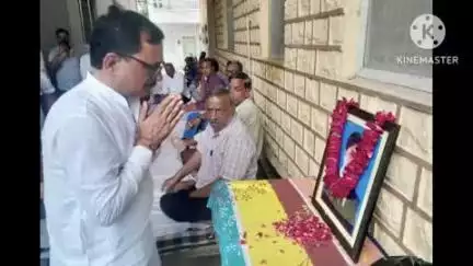 मकराना: भाजपा प्रदेश उपाध्यक्ष मुकेश दाधीच मकराना दौरे पर रहे