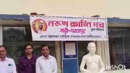 गढ़ी: गढ़ी-परतापुर में क्रांतिकारी राष्ट्रीय संत तरुणसागर का 58वां जन्मोत्सव मनाया गया