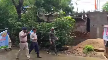 বিনপুর ১: লালগড়ে পুলিশের পক্ষথেকে আন্তর্জাতিক মাদক বিরোধী দিবস পালন, উপস্থিত BDO, IC