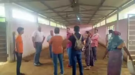 बाबई: ग्राम जावली में भारतीय जीव जंतु कल्याण बोर्ड के सदस्य ने किया गौशाला का निरीक्षण, व्यवस्थाओं की ली जानकारी