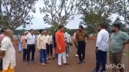 दुर्ग: सावन में शिव महापुराण कथा का होगा आयोजन, भिलाई में तैयारियों का किया गया निरीक्षण