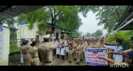 देऊळगाव राजा: पोलीस स्टेशन येथे उपविभागीय पोलीस अधिकारी कदम यांनी अमली पदार्थ दिनानिमित्त नशामुक्त भारत अभियानांतर्गत घेतली कार्यशाळा