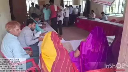 दौसा: पंडित दीनदयाल उपाध्याय अंत्योदय संबल पखवाड़ा शिविर नांगल बेरसीं में आयोजित हुआ