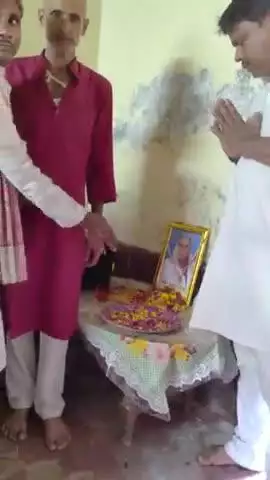 जनता दल यूनाइटेड के साथी संजय सिंह के गांव कोपवा में उनके माता जी के श्रद्धांजलि सभा में शामिल हुए 🙏🙏