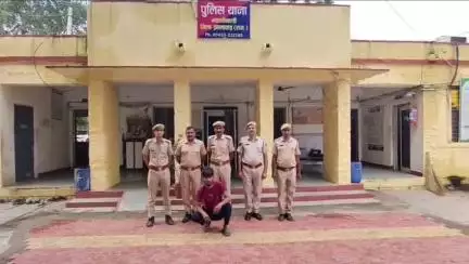 पचपहाड़: भवानीमंडी में पुलिस ने गोवंश तस्करी के मामले में फरार तस्कर को किया गिरफ्तार