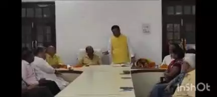 गोला गोकरणनाथ: गोला नगर पालिका में आपातकाल कांग्रेस की लोकतंत्र विरोधी सोच का परिणाम था: राजीव मिश्रा
