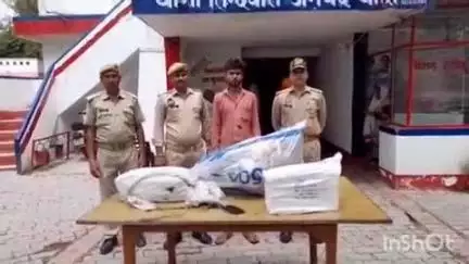 बांदा: तिंदवारी पुलिस ने राजकीय बालिका इंटर कॉलेज और जनसेवा केंद्र से चोरी करने वाले वांछित अभियुक्त को किया गिरफ्तार