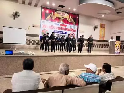 रावतसर: रावतसर में अंतर्राष्ट्रीय नशा मुक्ति दिवस पर अग्रसेन भवन में हुआ ब्लॉक स्तरीय कार्यक्रम का आयोजन