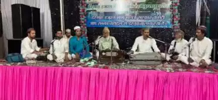 झालरापाटन: झालावाड की हजरत मामू भांजे दरगाह पर उर्स, दिल्ली, यूपी और कोटा से आए कव्वालों ने पेश किए बेहतरीन कलाम