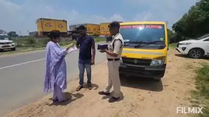 मुरैना: क्षेत्रीय परिवहन अधिकारी ने NH-44 और जौरा रोड पर 21 वाहनों का चालान किया, ₹34000 का राजस्व वसूला