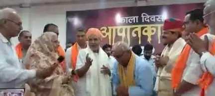 श्रीगंगानगर के दौरे पर शिक्षा मंत्री मदन दिलावर ने आपातकाल को लेकर कांग्रेस पर साधा निशाना