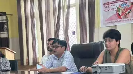 गगरेट: अंतर्राष्ट्रीय मादक द्रव्य निषेध एवं तस्करी रोकथाम दिवस पर गगरेट सिविल अस्पताल में जागरूकता कार्यक्रम आयोजित