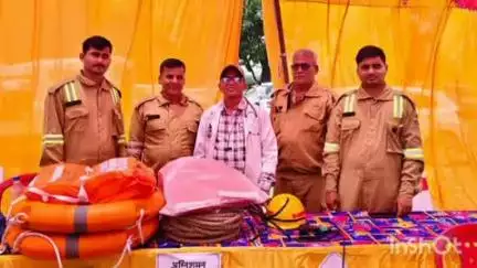 चौरीचौरा: चौरी चौरा के ब्रह्मपुर में बाढ़ से बचाव के लिए मार्कडील कार्यक्रम का आयोजन किया गया