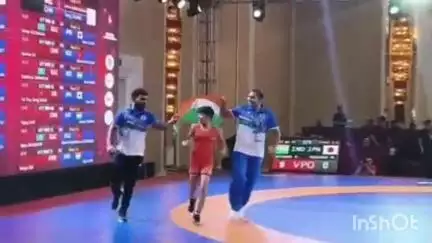 चरखी दादरी: बौंद खुर्द के पहलवान ने एशियाई चैंपियनशिप में जीता स्वर्ण पदक, वियतनाम में जापानी खिलाड़ी को हराया