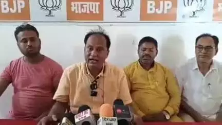 खगड़िया: खगड़िया भाजपा कार्यालय में प्रेस कॉन्फ्रेंस, नेताओं ने कहा प्रशांत किशोर झूठ के आधार पर कर रहे राजनीति