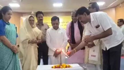 मंदसौर: कुशाभाऊ ठाकरे ऑडिटोरियम में दो दिवसीय कालिदास प्रसंग का हुआ शुभारंभ, डिप्टी सीएम, सांसद और विधायक रहे मौजूद