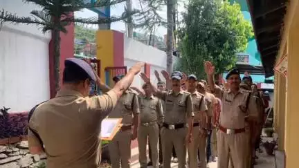 जोशियाड़ा: अंतरराष्ट्रीय नशा निरोधक दिवस पर उत्तरकाशी पुलिस ने नशा उन्मूलन का लिया संकल्प