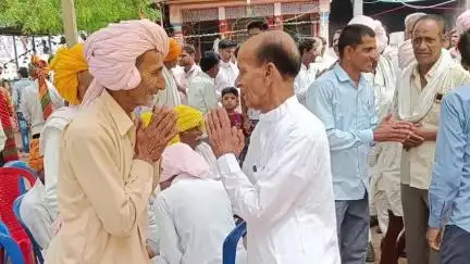 खिलचीपुर: खिलचीपुर विधायक हजारीलाल दांगी विभिन्न पगड़ी कार्यक्रमों में हुए शामिल