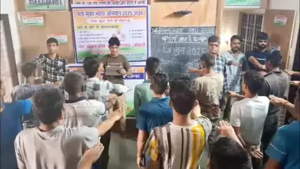 सावर: नव जीवन होम सेवा संस्थान केकेड़ी के तत्वाधान में नगर में मनाया अंतर्राष्ट्रीय नशा विरोधी दिवस, ली गई शपथ