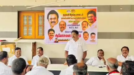 தருமபுரி: நல்லம்பள்ளியில் திமுக வாக்குச்சாவடி முகவர் கூட்டம் தர்மபுரி எம்பி மணி பங்கேற்பு